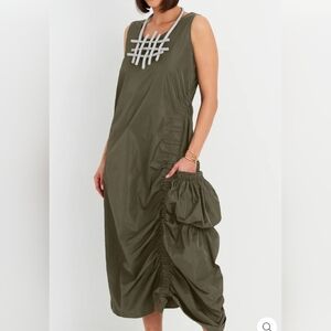 PLANET BY LAUREN G - Nylon Big Pocket Dress